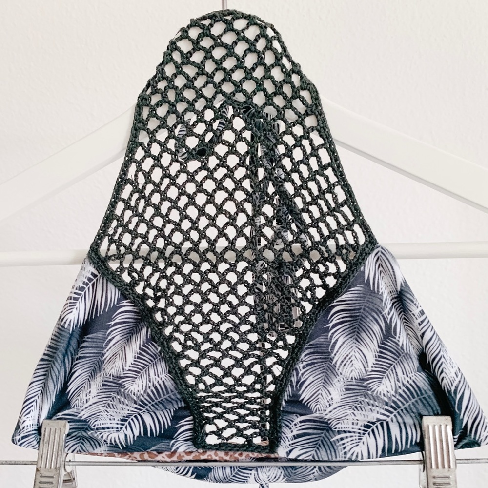 New Acacia Swim Panama Crochet Night Palm